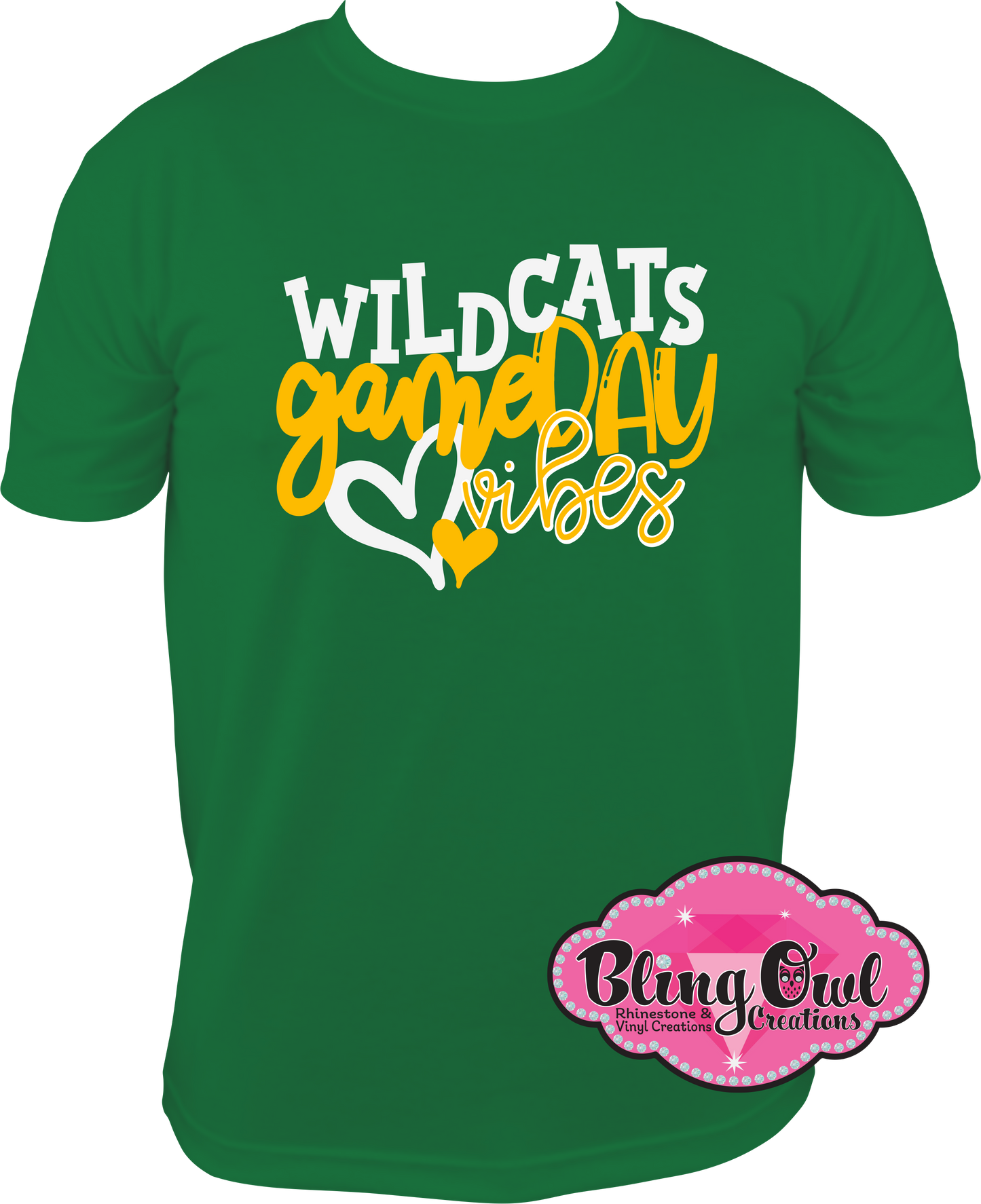 great_bridge wildcats school_spirit_wear vinyl design