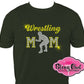 wrestling_mom shirt sports_mom casual_and comfort style rhinestones sparkles bling