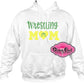 wrestling_mom shirt sports_mom casual_and comfort style rhinestones sparkles bling