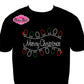 merry_christmas_lights design shirt holiday wear rhinestones sparkle bling