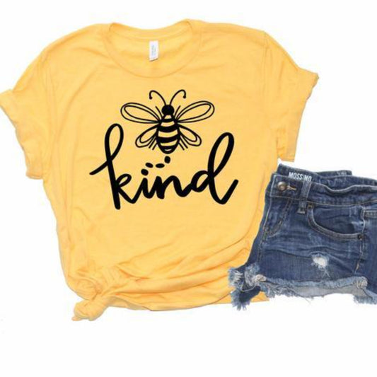 bee_kind specialty tee motivational shirt