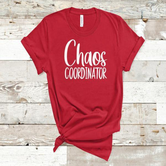 chaos_coordinator specialty tee everyday wear comfortable shirt casual tshirt