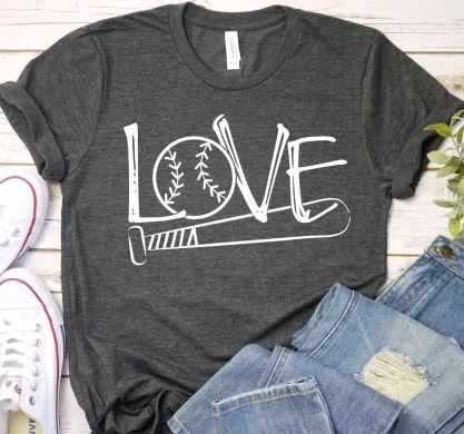 Christmas Baseball Mom Box 11 - Love Baseball Tee, Wine Glass, Coasters, Wine Charms