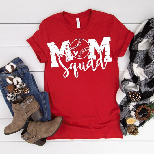 baseball_softball_mom_squad shirt perfect gift ideas for your besties comfortable wear trendy and timeless shirt