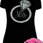 bride wedding wedding_ring mrs. vinyl design shirt 