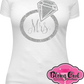 bride wedding wedding_ring mrs. vinyl design shirt